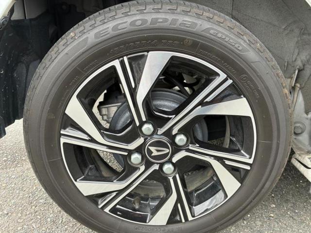 タント カスタムX 新品タイヤ/保証書/社外 SDナビ/スマートアシスト(トヨタ・ダイハツ)/両側電動スライドドア/シートヒーター 前席/車線逸脱防止支援システム/シート ハーフレザー/ドライブレコーダー 前後 ドラレコ(17枚目)