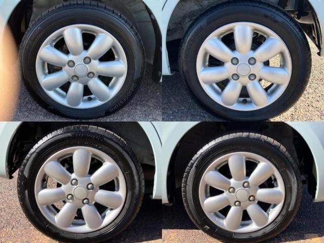 アルトラパン Ｘセレクション　新品タイヤ／シートヒーター／ＥＢＤ付ＡＢＳ／横滑り防止装置／アイドリングストップ／エアバッグ　運転席／エアバッグ　助手席／アルミホイール　純正　１４インチ／パワーウインドウ／キーレスエントリー（53枚目）