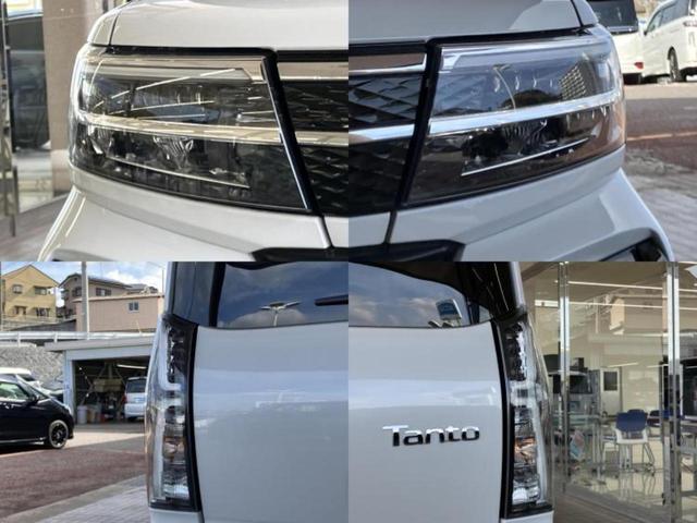 タント カスタムＸ　保証書／ディスプレイオーディオ９インチ／スマートアシスト（トヨタ・ダイハツ）／両側電動スライドドア／シートヒーター　前席／パノラマモニター／車線逸脱防止支援システム／登録済未使用車　全周囲カメラ　ＴＶ（54枚目）