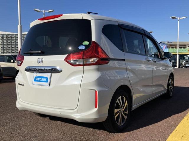 フリード Ｇホンダセンシング　新品タイヤ／保証書／純正　９インチ　ＳＤナビ／衝突安全装置／両側電動スライドドア／シートヒーター　前席／車線逸脱防止支援システム／シート　ハーフレザー／ドライブレコーダー　前後　衝突被害軽減システム（3枚目）