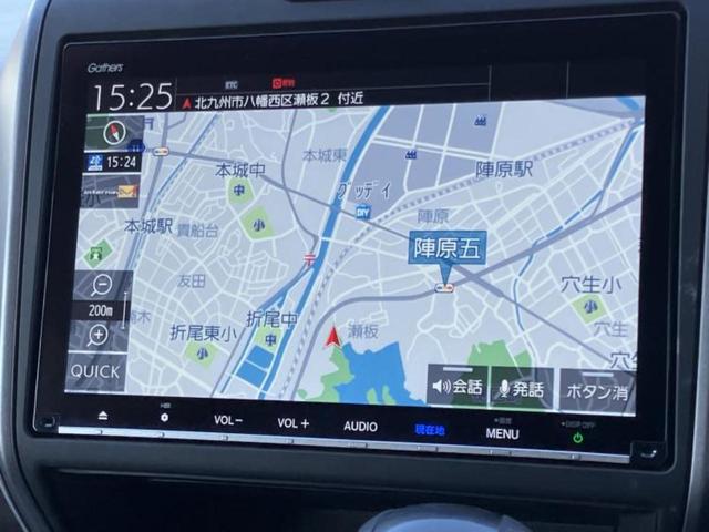 フリード Ｇホンダセンシング　新品タイヤ／保証書／純正　９インチ　ＳＤナビ／衝突安全装置／両側電動スライドドア／シートヒーター　前席／車線逸脱防止支援システム／シート　ハーフレザー／ドライブレコーダー　前後　衝突被害軽減システム（10枚目）