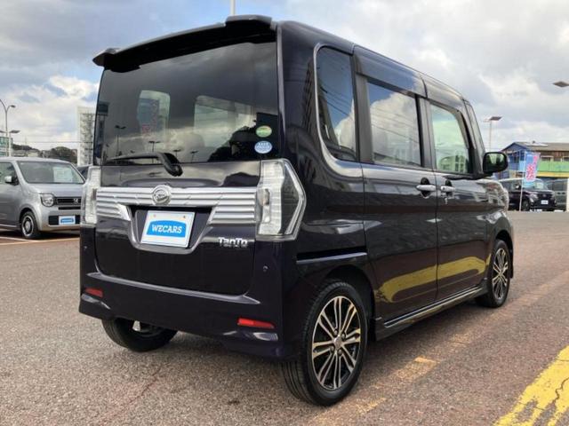 タント カスタムＲＳトップエディションＳＡ３　保証書／純正　８インチ　ＳＤナビ／衝突安全装置／両側電動スライドドア／シートヒーター／車線逸脱防止支援システム／シート　ハーフレザー／ドライブレコーダー　純正／ヘッドランプ　ＨＩＤ／ＵＳＢジャック（3枚目）