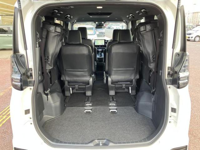 ヴォクシー Ｓ－Ｇ　新品タイヤ／保証書／純正　１０インチ　メモリーナビ／フリップダウンモニター　純正　１４インチ／トヨタセーフティセンス／両側電動スライドドア／車線逸脱防止支援システム／オートステップ　バックカメラ（21枚目）