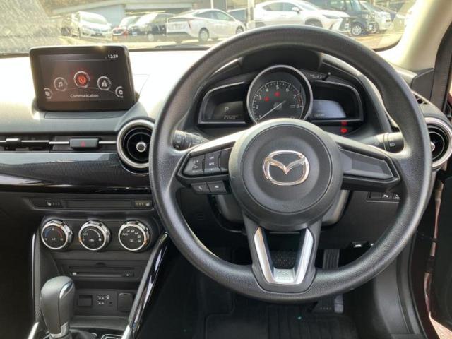 MAZDA2 15Sプロアクティブ 新品タイヤ/保証書/純正 SDナビ/衝突安全装置/シートヒーター/360°ビューモニター/車線逸脱防止支援システム/ドライブレコーダー 前後/ヘッドランプ LED/Bluetooth接続 ワンオーナー(14枚目)