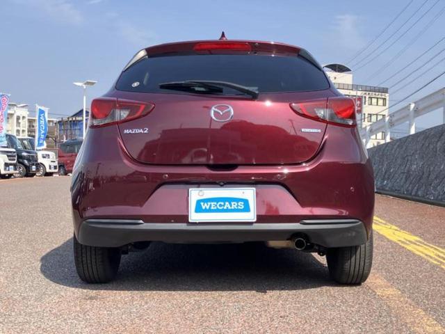 MAZDA2 15Sプロアクティブ 新品タイヤ/保証書/純正 SDナビ/衝突安全装置/シートヒーター/360°ビューモニター/車線逸脱防止支援システム/ドライブレコーダー 前後/ヘッドランプ LED/Bluetooth接続 ワンオーナー(46枚目)