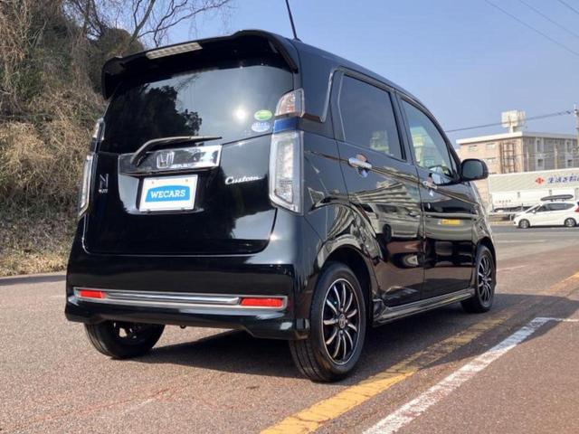 Ｎ－ＷＧＮカスタム ＳＳパッケージ　新品タイヤ／保証書／純正　８インチ　ＳＤナビ／衝突安全装置／シート　ハーフレザー／ヘッドランプ　ＬＥＤ／ＵＳＢジャック／Ｂｌｕｅｔｏｏｔｈ接続／ＥＴＣ／ＥＢＤ付ＡＢＳ／横滑り防止装置　バックカメラ（3枚目）