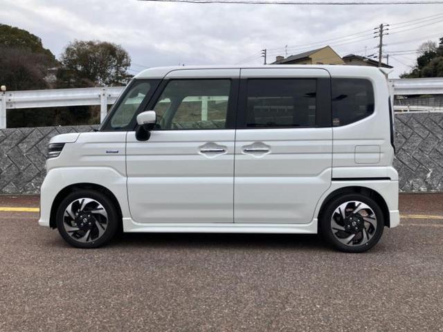 スペーシアカスタム ハイブリッドＸＳ　保証書／純正　９インチ　メモリーナビ／セーフティサポート（スズキ）／両側電動スライドドア／シートヒーター　前席／全方位モニター／車線逸脱防止支援システム／登録済未使用車／ヘッドランプ　ＬＥＤ（2枚目）