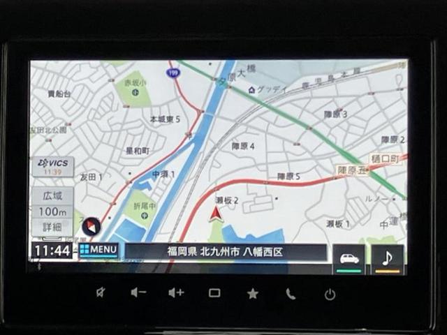 スペーシアカスタム ハイブリッドＸＳ　保証書／純正　９インチ　メモリーナビ／セーフティサポート（スズキ）／両側電動スライドドア／シートヒーター　前席／全方位モニター／車線逸脱防止支援システム／登録済未使用車／ヘッドランプ　ＬＥＤ（10枚目）