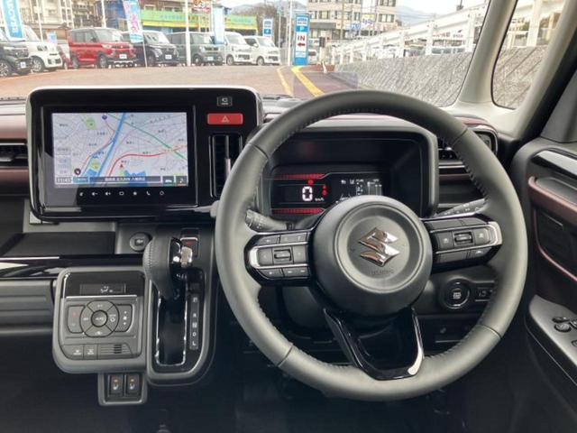 スペーシアカスタム ハイブリッドＸＳ　保証書／純正　９インチ　メモリーナビ／セーフティサポート（スズキ）／両側電動スライドドア／シートヒーター　前席／全方位モニター／車線逸脱防止支援システム／登録済未使用車／ヘッドランプ　ＬＥＤ（15枚目）