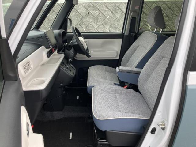 ムーヴキャンバス ストライプスGターボ 保証書/ディスプレイオーディオ9インチ/スマートアシスト(トヨタ・ダイハツ)/両側電動スライドドア/シートヒーター 前席/車線逸脱防止支援システム/ヘッドランプ LED/USBジャック ターボ TV(6枚目)