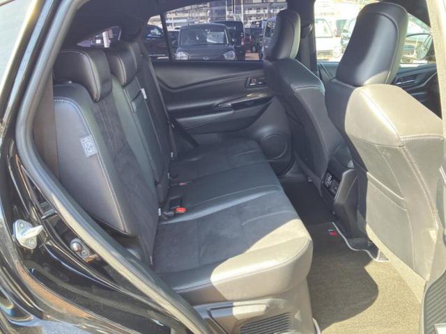 ハリアー エレガンスGRスポーツ 新品タイヤ/保証書/純正 9インチ SDナビ/トヨタセーフティセンス/車線逸脱防止支援システム/シート ハーフレザー/ヘッドランプ LED/Bluetooth接続/ETC/EBD付ABS バックカメラ(5枚目)