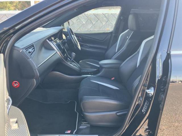 ハリアー エレガンスGRスポーツ 新品タイヤ/保証書/純正 9インチ SDナビ/トヨタセーフティセンス/車線逸脱防止支援システム/シート ハーフレザー/ヘッドランプ LED/Bluetooth接続/ETC/EBD付ABS バックカメラ(6枚目)