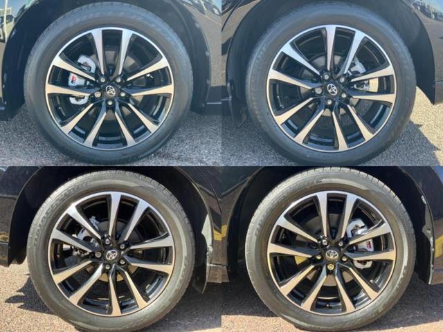 ハリアー エレガンスGRスポーツ 新品タイヤ/保証書/純正 9インチ SDナビ/トヨタセーフティセンス/車線逸脱防止支援システム/シート ハーフレザー/ヘッドランプ LED/Bluetooth接続/ETC/EBD付ABS バックカメラ(54枚目)