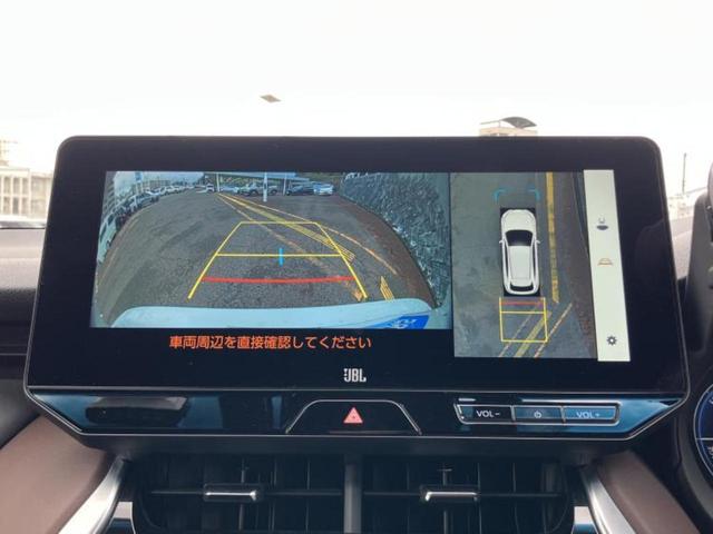 ハリアーハイブリッド Ｚレザーパッケージ　調光パノラマルーフ／ＪＢＬ／保証書／純正　１２．３インチ　メモリーナビ／デジタルインナーミラー／衝突安全装置／シートヒーター／パノラミックビューモニター／車線逸脱防止支援システム／シート　フルレザー（13枚目）