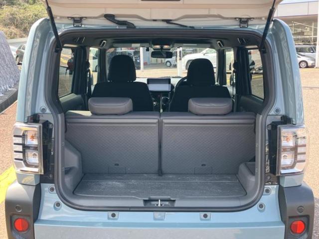 タフト Ｇターボクロムベンチャー　新品タイヤ／ガラスルーフ／保証書／純正　９インチ　ＳＤナビ／衝突安全装置／シートヒーター／パノラマモニター／車線逸脱防止支援システム／ヘッドランプ　ＬＥＤ／ＵＳＢジャック／ＥＴＣ／ＥＢＤ付ＡＢＳ（8枚目）