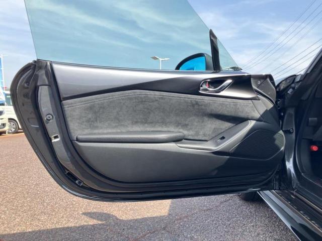 ロードスターRF RS エアロ/保証書/純正 SDナビ/シートヒーター/車線逸脱防止支援システム/シート ハーフレザー/ヘッドランプ LED/ETC/EBD付ABS/横滑り防止装置/アイドリングストップ フルエアロ(7枚目)