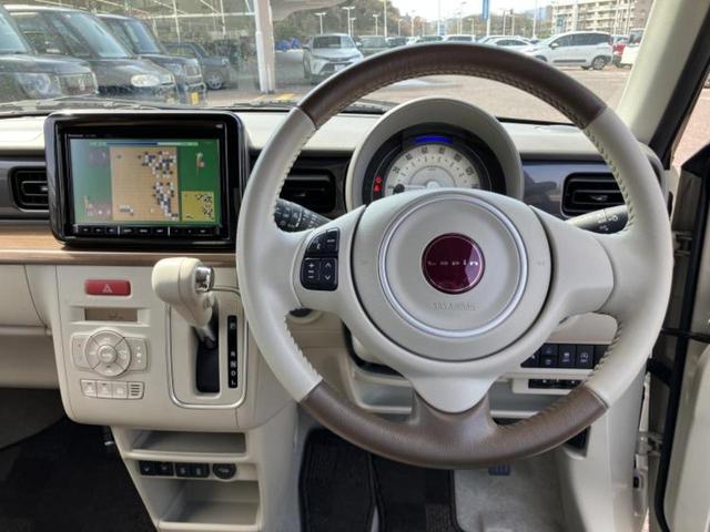 アルトラパンLC X 保証書/純正 8インチ SDナビ/衝突安全装置/シートヒーター 前席/全方位モニター用カメラ/車線逸脱防止支援システム/シート ハーフレザー/ドライブレコーダー 前後/ヘッドランプ LED DVD再生(15枚目)