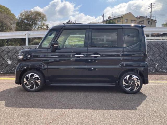 スペーシアカスタム ハイブリッドＸＳ　保証書／デュアルカメラブレーキサポート（スズキ）／両側電動スライドドア／シートヒーター　前席／車線逸脱防止支援システム／ヘッドランプ　ＬＥＤ／ＥＢＤ付ＡＢＳ／横滑り防止装置　登録／届出済未使用車（2枚目）