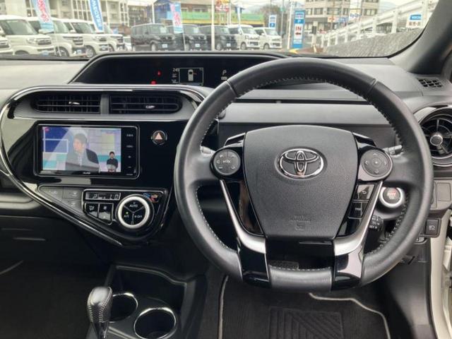 アクア Ｇ　ＧＲスポーツ　保証書／社外　ＳＤナビ／衝突安全装置／シートヒーター　前席／車線逸脱防止支援システム／シート　ハーフレザー／ドライブレコーダー　前後／ヘッドランプ　ＬＥＤ／Ｂｌｕｅｔｏｏｔｈ接続／ＥＴＣ　バックカメラ（15枚目）