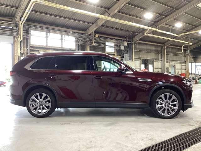 CX-80 3.3 XD Lパッケージ ディーゼルターボ 当社デモアップ車パノラマルーフアダプティ アルミホイール フルセグTV 電動リアゲート パワーシート スマートキー アイドリングストップ オートマチックハイビーム アダプティブクルーズコントロール(8枚目)