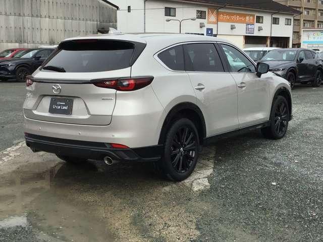 全ての要素を水平基調でまとめたリアビューでは、味わいあのある普遍的な美しさです。リアコンビネーションランプは薄くシャープなデザイン、シリンダー部を強調したアウターレンズ形状により深みを表現しています