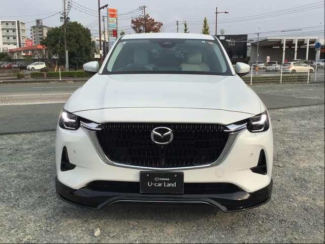 ＣＸ－６０ ３．３　ＸＤハイブリッド　エクスクルーシブ　モダン　ディーゼ　２カメラドラレコシートヒーター＆ベンチレ　３６０°ビュー　衝突軽減ブレーキ　オートハイビーム　追従式クルコン　地上デジタル　サイドカメラ　ＥＴＣ　アルミホイール　横滑り防止装置　パワーシート（6枚目）