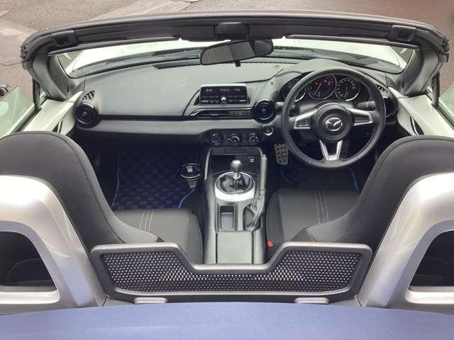 ロードスター １．５　９９０Ｓ　社外マフラーダウンサスフルエアロ衝突被害　プリクラッシュセーフティ　パワーウィンドー　キーフリー　ＥＴＣ車載器　パワステ　エアコン　横滑り防止機能　アルミホイール　盗難防止　ＡＢＳ　エアバッグ（2枚目）