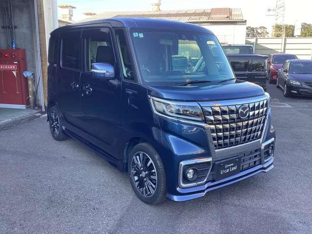 フレアワゴンカスタムスタイル ６６０　カスタムスタイル　ハイブリッド　ＸＳ　２カメラドラレコ全方位モニターフルセグＴＶ　デュアルセンサーブレーキサポート　オートクルーズ　前席シートヒーター　スマートキ　横滑り防止機能　地デジ　盗難防止装置　ＥＴＣ付き　リアコーナーセンサー（7枚目）