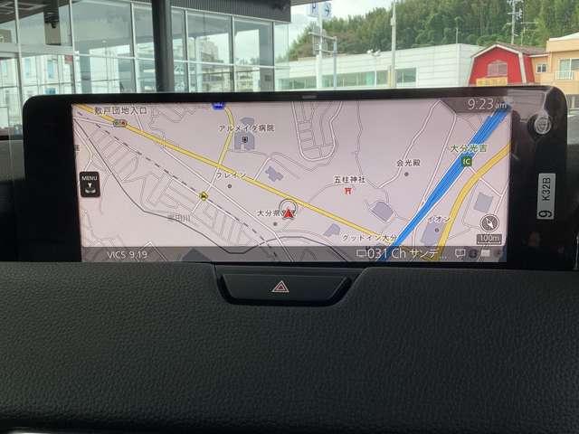 CX-80 3.3 XD Lパッケージ ディーゼルターボ 当社デモアップ車6人乗りウォークスルー アルミホイール フルセグTV オートクルーズコントロール 電動リアゲート パワーシート スマートキー アイドリングストップ シートヒーター バックカメラ ETC(4枚目)