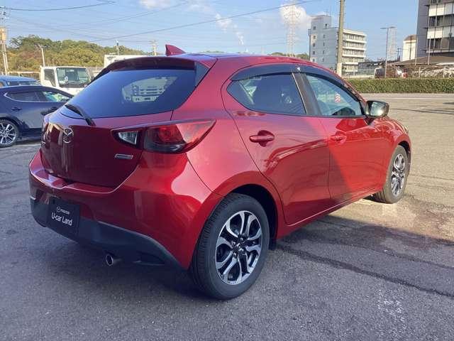 デミオ １．５　ＸＤ　ツーリング　ディーゼルターボ　シートヒーター衝突被害軽減ブレーキフルセ　スマートキ　ＡＡＣ　横滑防止　ＥＴＣ付き　テレビ　Ａストップ　全席パワーウインドウ　ＰＳ　Ｓヒーター　キーレスエントリー　ターボ車　サイドエアバッグ　ＡＢＳ（9枚目）