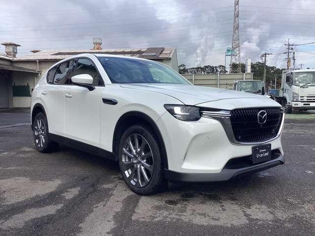 ＣＸ－６０ ２．５　２５Ｓ　Ｌパッケージ　４ＷＤ　２カメラドラレコ全方位モニター電動リアゲ　ＡＣＣ　ナビＴＶ　パワーシート　衝突軽減　アルミホイール　４ＷＤ　メモリナビ　アイドリングストップ　横滑り防止装置　コーナーソナー　キ－レス　ＥＴＣ　シートＨ（7枚目）