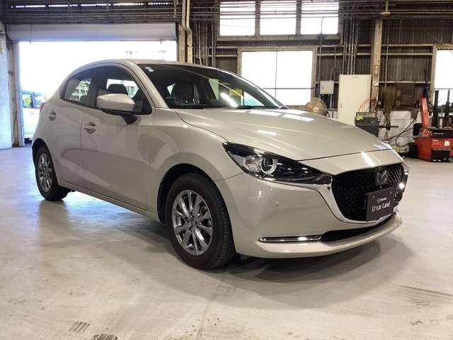 MAZDA2 1.5 15S サンリット シトラス 2カメラドラレコ全方位モニターフルセグTV 360カメラ 衝突被害軽減ブレーキ LEDライト レーダークルーズ フルセグTV シートヒーター DVD スマートキー アイドリングストップ ABS ETC(9枚目)