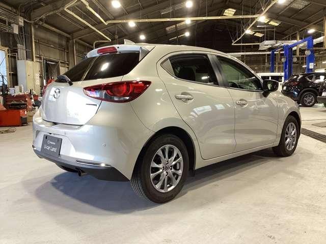 MAZDA2 1.5 15S サンリット シトラス 2カメラドラレコ全方位モニターフルセグTV 360カメラ 衝突被害軽減ブレーキ LEDライト レーダークルーズ フルセグTV シートヒーター DVD スマートキー アイドリングストップ ABS ETC(11枚目)
