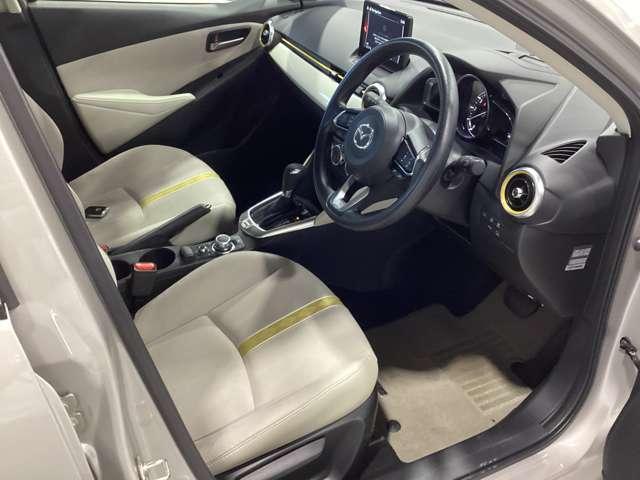 MAZDA2 1.5 15S サンリット シトラス 2カメラドラレコ全方位モニターフルセグTV 360カメラ 衝突被害軽減ブレーキ LEDライト レーダークルーズ フルセグTV シートヒーター DVD スマートキー アイドリングストップ ABS ETC(15枚目)
