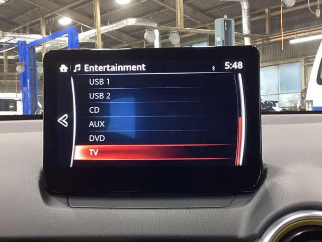 MAZDA2 1.5 15S サンリット シトラス 2カメラドラレコ全方位モニターフルセグTV 360カメラ 衝突被害軽減ブレーキ LEDライト レーダークルーズ フルセグTV シートヒーター DVD スマートキー アイドリングストップ ABS ETC(20枚目)