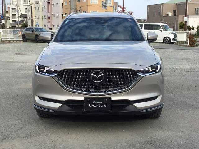 CX-8 2.2 XD エクスクルーシブ モード ディーゼルターボ サンルーフ電動リアゲートアダプティブクル 360度ビュー オートハイビーム パワーゲート LEDヘッドライト サンルーフ ETC シートヒーター エアコン スマートキー アルミホイール 横滑り防止装置(10枚目)