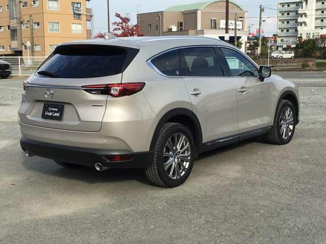 CX-8 2.2 XD エクスクルーシブ モード ディーゼルターボ サンルーフ電動リアゲートアダプティブクル 360度ビュー オートハイビーム パワーゲート LEDヘッドライト サンルーフ ETC シートヒーター エアコン スマートキー アルミホイール 横滑り防止装置(12枚目)