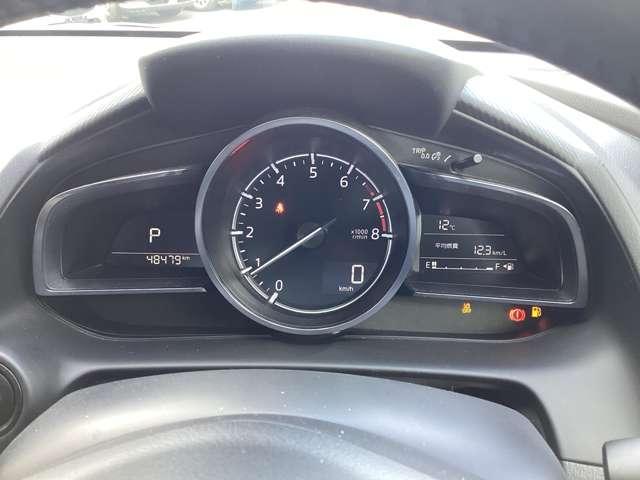 デミオ 1.3 13S ツーリング 全方位カメラフルセグTVDVDシートヒーター アイドルストップ サイドエアバッグ AAC 地デジ シートヒータ ESC アドバンスキー パワーステアリング 盗難防止装置 キーレス ABS エアバック(7枚目)