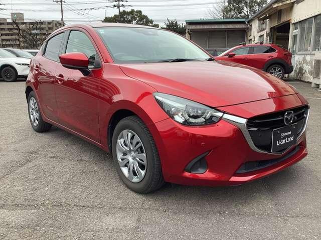 デミオ １．５　１５Ｓ　６速マニュアル全方位モニターフルセグＴＶナ　バックモニタ　３６０ビューモニター　Ｆカメラ　ナビ・ＴＶ　前後誤発進抑制　横滑り防止機能　マニュアルエアコン　キーフリー　サイドエアバック　サイドカメラ（14枚目）