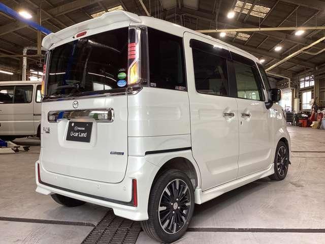 フレアワゴンカスタムスタイル ６６０　カスタムスタイル　ハイブリッド　ＸＳ　衝突被害軽減ブレーキ全方位カメラナビＴＶ　スマートキ　前席シートヒーター　衝突被害軽減装置　盗難防止装置　パーキングセンサー　横滑り防止機能　アダクティブクルーズコントロール　アルミホイール　ＰＳ（15枚目）