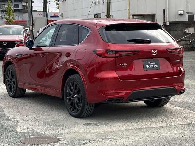 CX-60 XDHVプレミアムスポーツ ダブルサンルーフ シートヒー レーダークルコン LEDヘッドライト パワーシート スマートキー フルオートエアコン 4WD レザーシート ABS アルミホイール ターボ アイドリングストップ イモビ(13枚目)