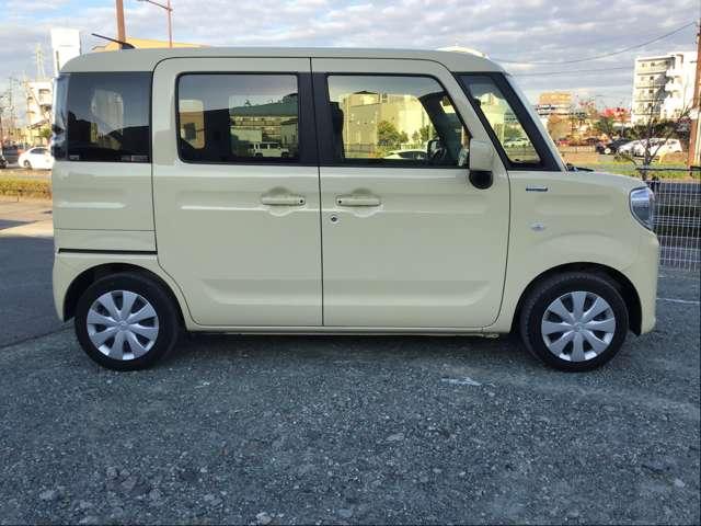 フレアワゴン ６６０　ハイブリッド　ＸＳ　両側電動スライドドアレーンキープアシスト　衝突軽減ブレーキサポート　バックセンサー　スマートキープッシュスタート　ナビＴＶ　Ａストップ　盗難防止装置　シートヒータ　地デジ　キーフリー　ＥＴＣ　ＡＢＳ（7枚目）