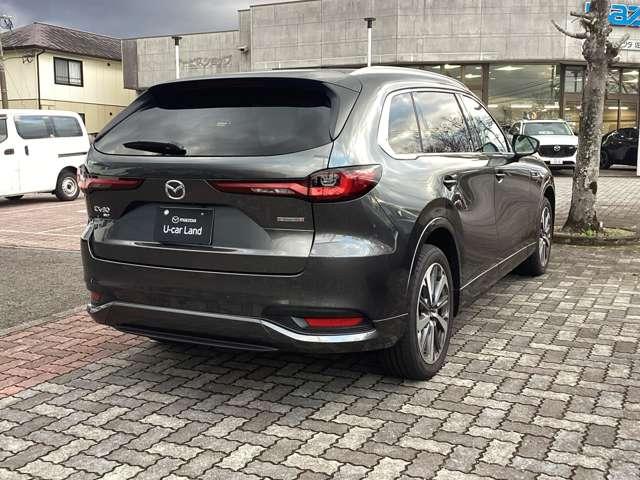 ＣＸ－８０ ３．３　ＸＤハイブリッド　プレミアム　モダン　ディーゼルター　ナビ　ＥＴＣ　サンルーフ　試乗車アップ車　全周囲カメラ　３列シート　バックカメラ　シートヒーター　４ＷＤ　ＥＴＣ（5枚目）