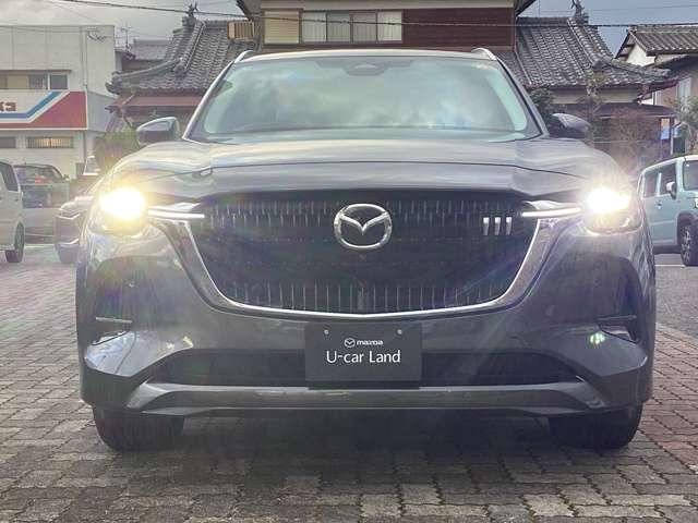 ＣＸ－８０ ３．３　ＸＤハイブリッド　プレミアム　モダン　ディーゼルター　ナビ　ＥＴＣ　サンルーフ　試乗車アップ車　全周囲カメラ　３列シート　バックカメラ　シートヒーター　４ＷＤ　ＥＴＣ（7枚目）