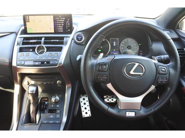 ＮＸ ＮＸ３００ｈ　Ｆスポーツ　１年間１万キロ無償保証　赤黒レザーシート　サンルーフ　ドラレコ　メモリーナビ　フルセグＴＶ　バックカメラ　全周囲カメラ　Ｂｌｕｅｔｏｏｔｈ　スマートキー　電動リヤゲート　シートヒーター　ＨＩＤヘッド（30枚目）