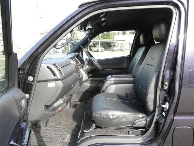 ハイエースバン スーパーGL ダークプライムII 1年間1万キロ無償保証 6型 BT対応ナビ デジタルインナーミラー シートカバー ウッドコンビハンドル バックカメラ フルセグTV ETC 社外AW オートマチックハイビーム スマートキー フォグ(34枚目)