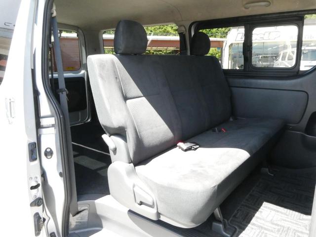 ハイエースバン ロングスーパーＧＬ　１年間１万キロ無償保証　４型　ドラレコ前後　ＳＤナビ　バックカメラ　フルセグＴＶ　ＥＴＣ　キーレス　Ｂｌｕｅｔｏｏｔｈ　ＣＤ・ＤＶＤ再生　両側スライド　運転席エアバック　フォグランプ　排ガス浄化装置（28枚目）