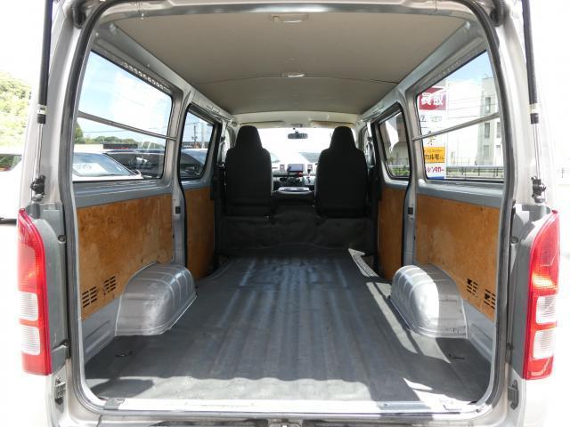 ハイエースバン ロングＤＸ　１年間１万キロ無償保証　４型　ＥＴＣ　純正キーレス　両側スライド　運転席エアバック　パワーウィンドウ　１００Ｖ電源　ターボ　排ガス浄化装置　レベライザー　ゴムマット　集中ドアロック（6枚目）