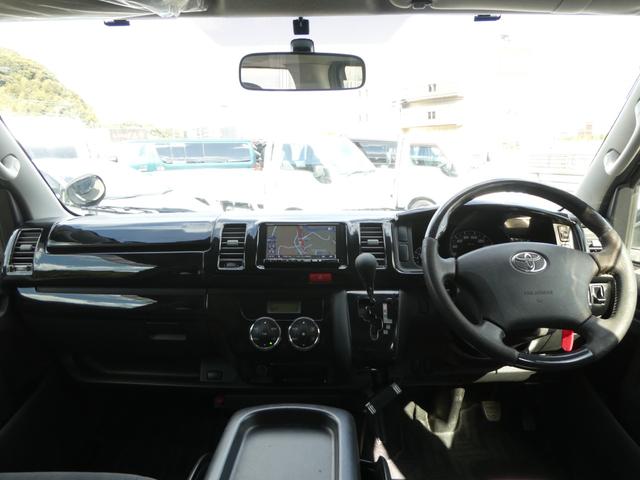 ハイエースバン ロングスーパーＧＬ　１年間１万キロ無償保証　３型　ＨＤＤナビ　フルセグＴＶ　ＣＤ・ＤＶＤ再生　Ｂｌｕｅｔｏｏｔｈ接続　ＥＴＣ　キーレス　木目調フローリングマット　オートライト　フォグランプ　ウッドコンビハンドル　ターボ（43枚目）