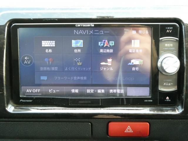 ハイエースバン スーパーＧＬ　ダークプライム　１年間１万キロ無償保証　４型　ＢＴ対応ナビ　バックカメラ　フルセグＴＶ　ＥＴＣ　スマートキー　ベッドキット　スライドレール　シートカバー　ホワイトレター　ＬＥＤヘッド　オートライト　フォグランプ（8枚目）